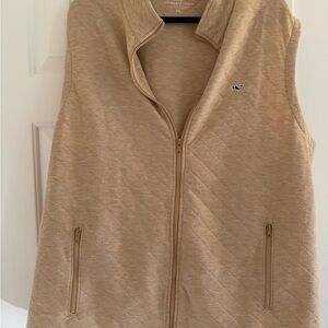 Vineyard Vines men’s Beige Quilted Vest